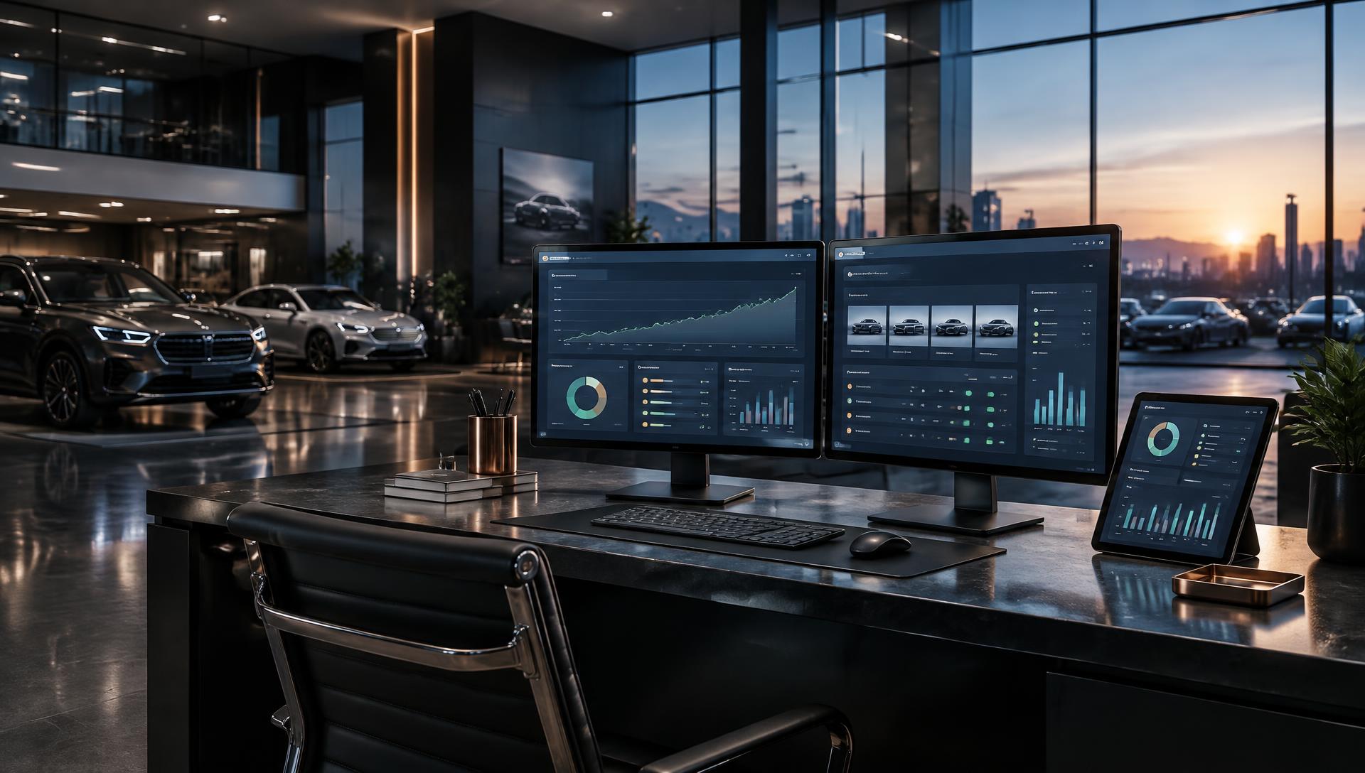 AutoSocialOS dealership command center